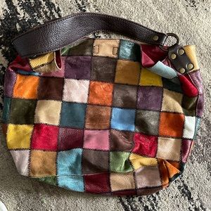 Lucky Brand shoulder multi colored bag